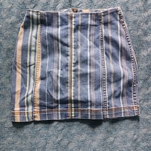 Wild fable jean mini skirt